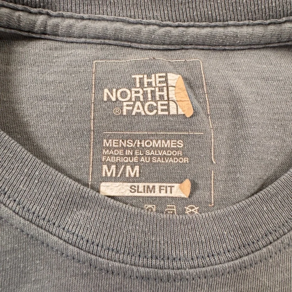 The North Face Never Stop Exploring Graphic T Shirt Gorpcore Outdoor Grey Sz M